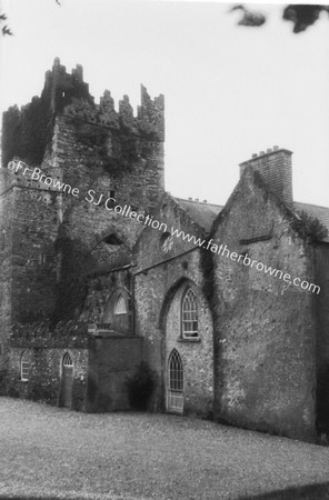 TINTERN ABBEY CLOSE VIEW OF HOUSE & TOWER FROM N.W.